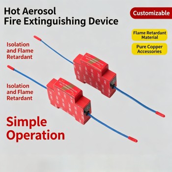 Aierway Heat Aerosol Fire Extinguishing Device QRR0.01G Automatic Cabinet Fire Suppression Unit