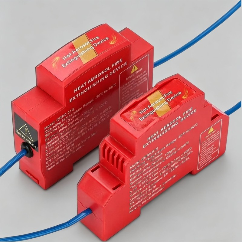 Aierway Heat Aerosol Fire Extinguishing Device QRR0.01G Automatic Cabinet Fire Suppression Unit
