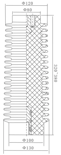 ZJ-40.5KV Post Insulator