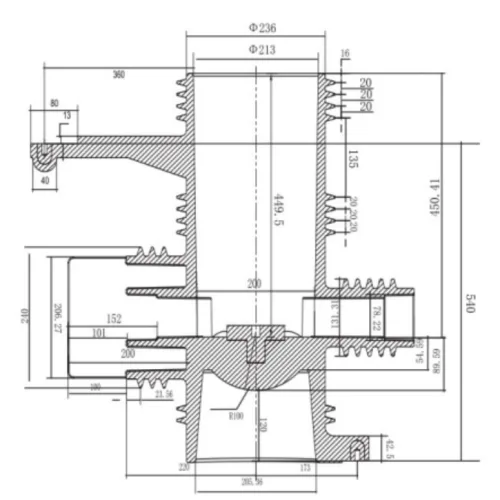 CH3-40.5KV/660(Improved)contactbox