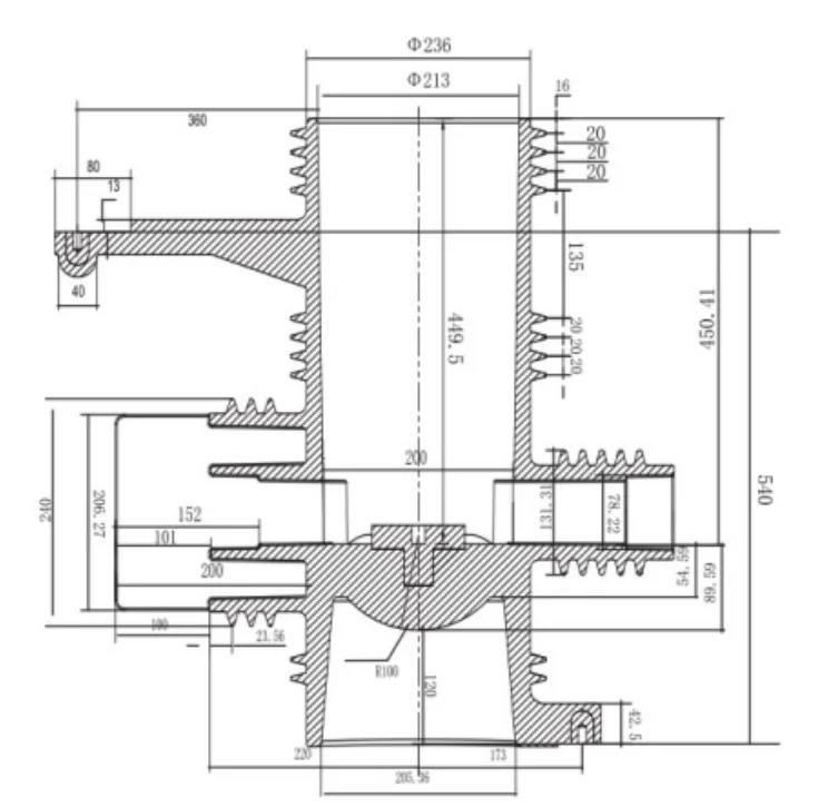 CH3-40.5KV/660(Improved)contactbox