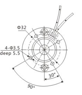 45ZY-CJ02 permanet magnet DC motor 45ZY-CJ02 permanet magnet DC motor