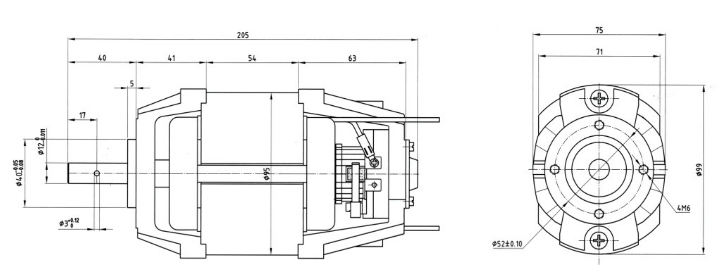 HDZ series ac/dc motor HDZ series ac/dc motor